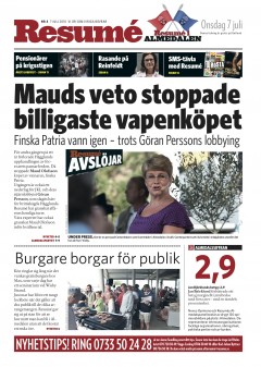 Almedalen omslag
